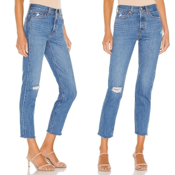 NWT Levi’s Wedgie Icon Straight Jeans in Athens Hera - Picture 14 of 14